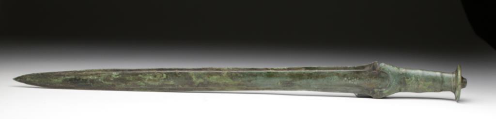 European Urnfield Bronze Age Vollgriff Sword  Central Europe, Urnfield, Late Bronze Age, 1300 - 1000