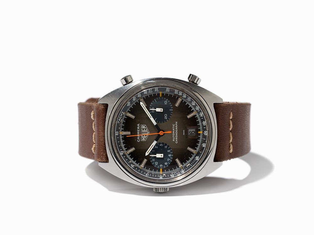 Heuer Carrera Chronograph, Ref. 110.253, Switzerland, 1970  Heuer Carrera chronograph, ref. 110.