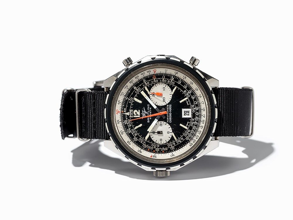 Breitling Chrono-Matic Chronograph, Ref. 1806, Around 1975  Breitling Chrono-Matic chronograph, ref.