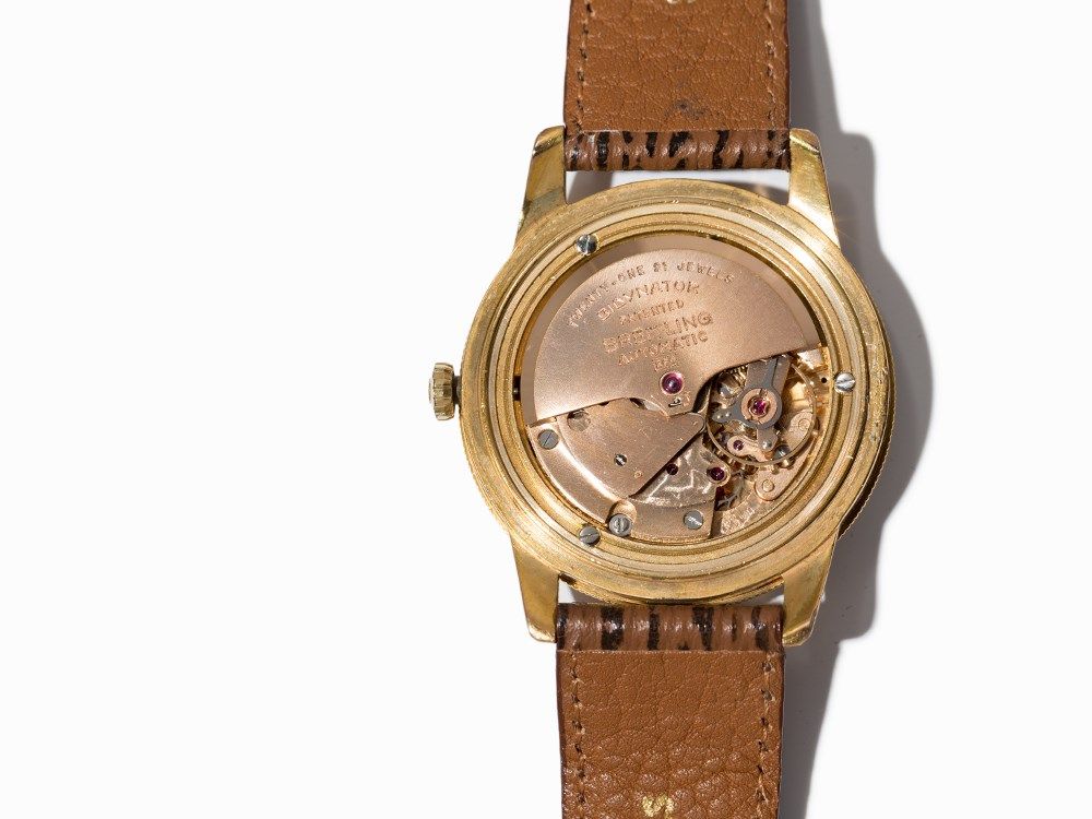 Breitling Unitime World Time, Ref. 1 260, Around 1955  Breitling Unitime World Time wristwatch, ref. - Image 5 of 9