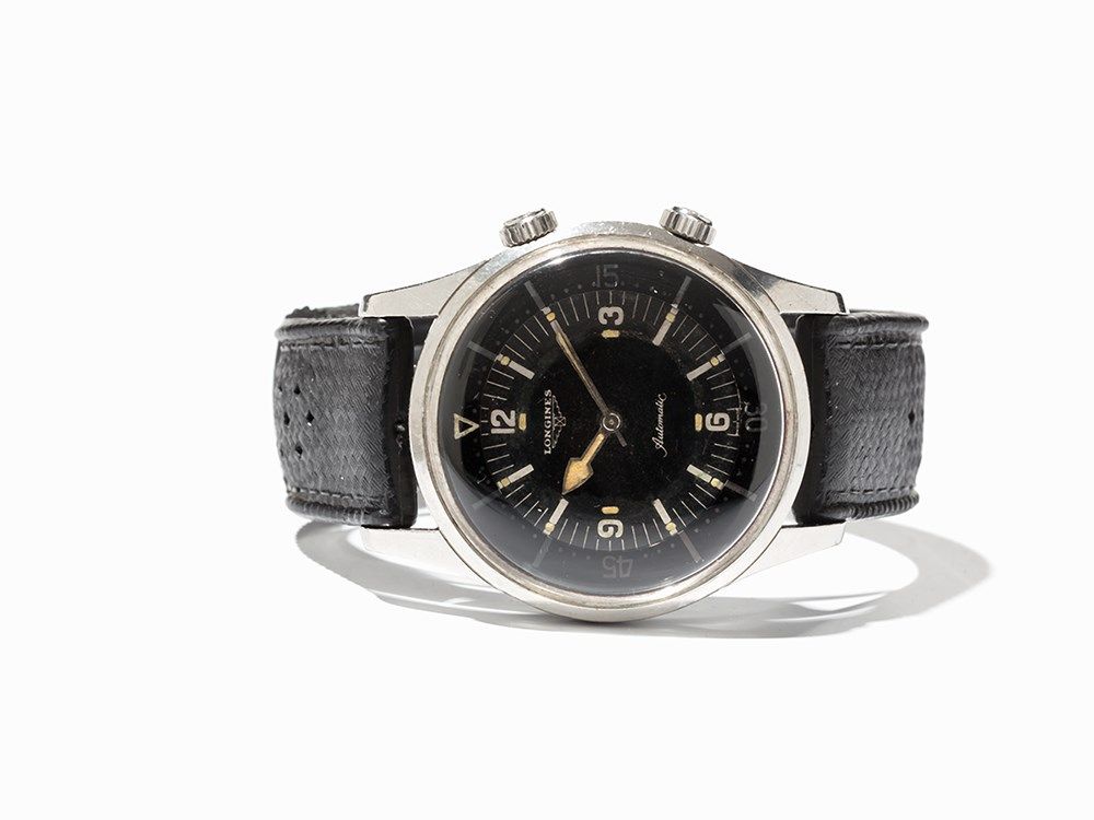 Longines Legend Diver Diver’s Watch, Ref. 7042-1, Around 1955  Longines Legend Diver diver’s