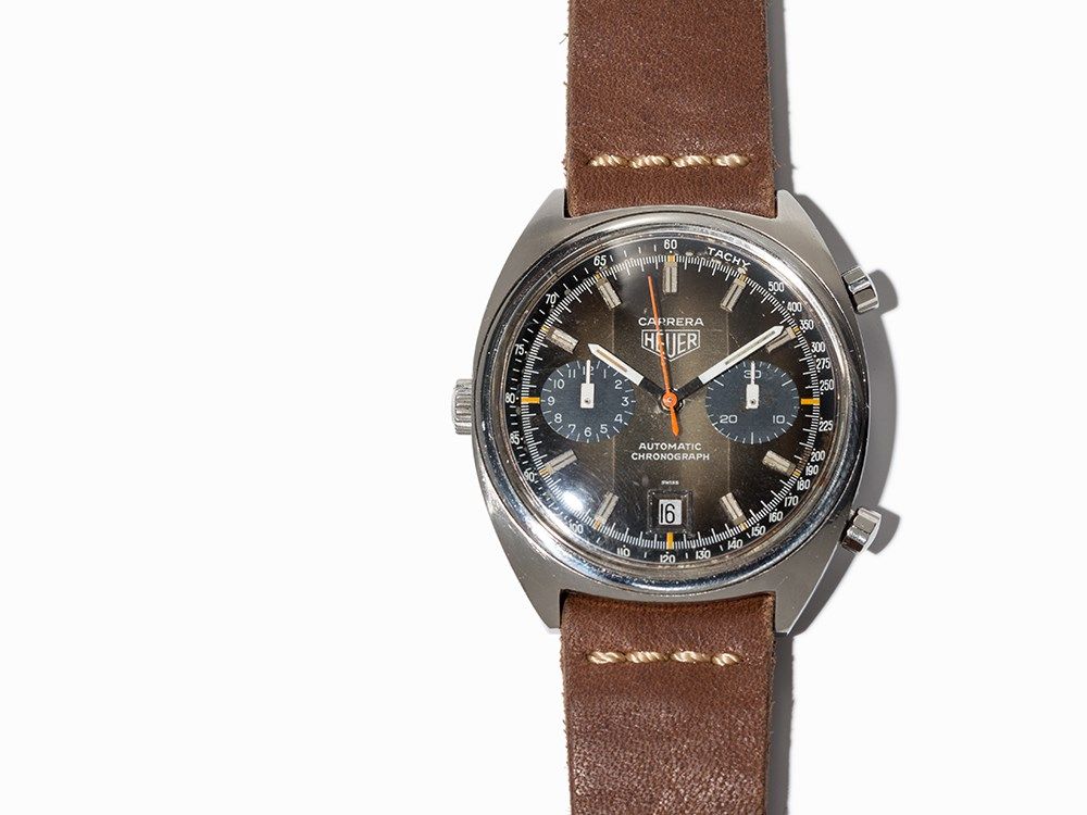 Heuer Carrera Chronograph, Ref. 110.253, Switzerland, 1970  Heuer Carrera chronograph, ref. 110. - Image 2 of 8