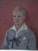 Töpfer, Ernst (1878 Wiesbaden - 1955 Idstein) - Portrait of a Boy, oil on canvas, signed upper