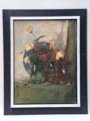 Vermeulen, Cornelis Marinus T. 1868-1941 - Still life with flowers, oil / canvas, signed, approx