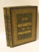 Cervantes Saavedra, Miguel de-life and exploits of Don Quixote de la Mancha, 2 volumes,