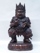 Mahakala - Bronze figure,the wrathfull manifestation of Shiva as the male counterpart to Mahakali,