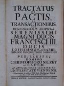Niczky,Christophorus - Tractatus de pactis, et transactionibussub benignissimis auspiciis ...