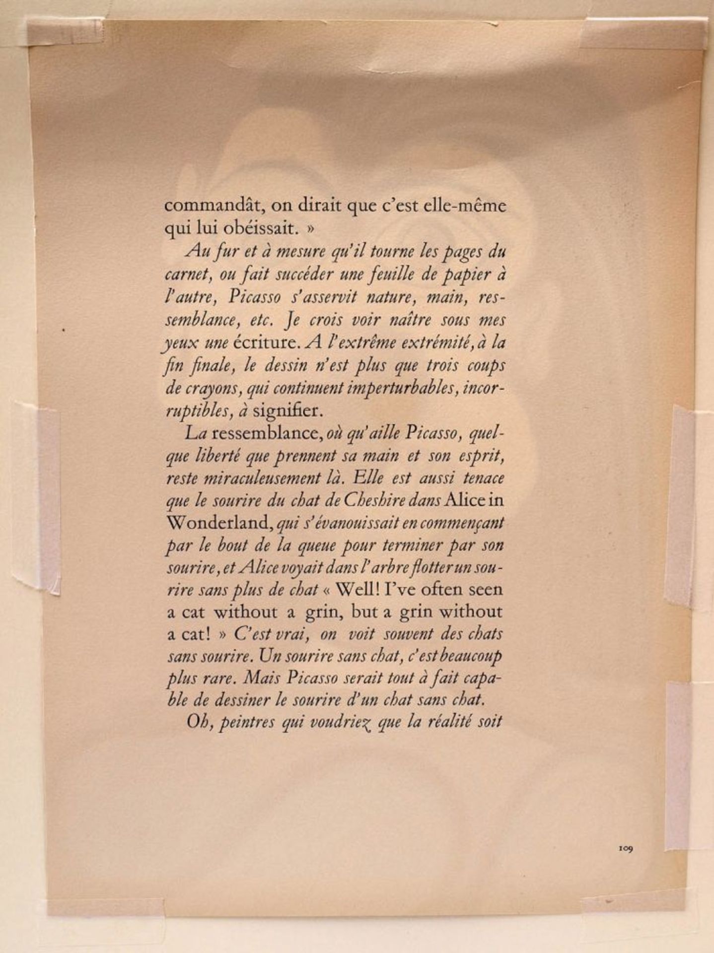 Picasso Pablo, 1881 - 1973 Farblithographie, bet. "La Guerre", Mourlot, Paris 1954. Blattgröße - Bild 4 aus 5