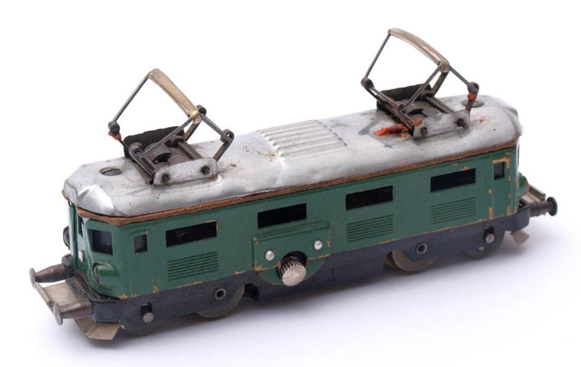 Eisenbahnanlage, Lytax Comet, 1946-48 Originalkarton mit zwei Loks, vier Personenwagen, zwei - Bild 3 aus 11