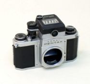 Pentax SV  Kamerawerk Asahi Tokio, 1963, Kleinbild-Spiegelreflexkamera (nur Gehäuse), seperater