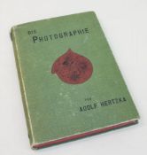 Adolf Hertzka  "Die Photographie" - Ein Handbuch für Fach- und Amateur- Photographen, R.Oppenheim