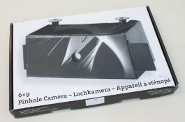 Kamera  Pinhole Camera - Lochkamera 6 x 9 cm, Modell Peter Olpe/ Basel, Bausatz im Originalkarton