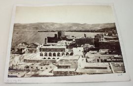 Tancrède Dumas  (1830-1905, italienischer Fotograf, tätig in Beirut 1860-90)  Landschaftsfoto Syrien