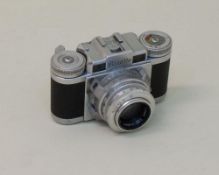 Paxette  Kamerawerk Carl Braun, Nürnberg, 1950er Jahre, Kleinbild-Spiegelreflexkamera, Objektiv: