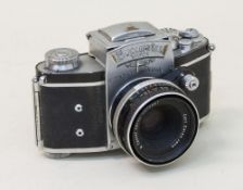 Exakta Varex VX  Kamerawerk Ihagee Dresden, 1954 - 1956, Kleinbild-Spiegelreflexkamera, Objektiv