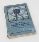 Ludwig David  "Ratgeber im Photographieren" - Leicht faßliches Lehrbuch für Amatörphotographen,