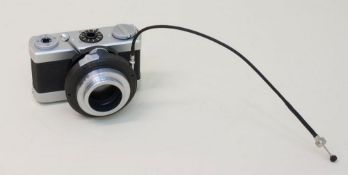 Registrierkamera Werra  Kasmerawerke Carl Zeiss Jena, für Mikroskope mit Prontor Press-Verschluss