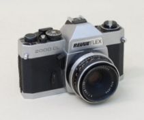 Revueflex 2000 CL  Japan für Foto-Quelle Nürnberg, 1975, Kleinbild-Spiegelreflexkamera, Objektiv