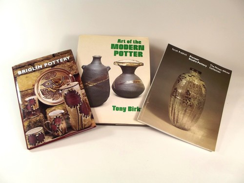 STUDIO POTTERY BOOKS.
'Briglin Pottery', 'Pioneer Pottery' & 'The Art of the Modern Potter'.