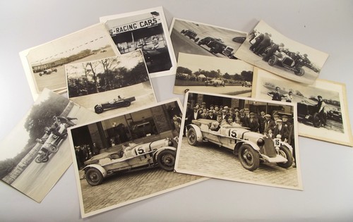 THE FRED OATS MOTOR SPORT ARCHIVE, BROOKLANDS ETC.
A unique c1920's/30's motor sport archive of