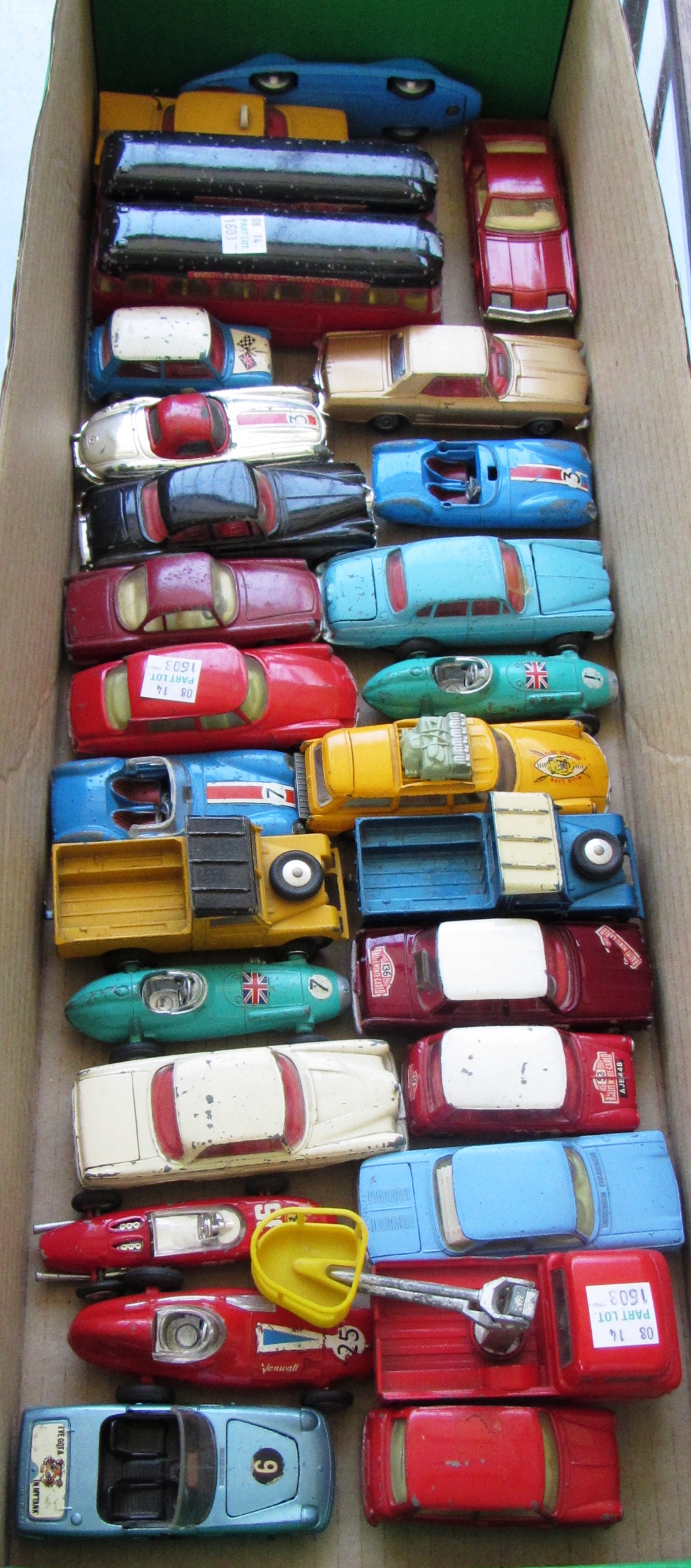 A quantity of Corgi die-cast vehicles including; a Citroen Safari, a BMC Mini Cooper, a Rover
