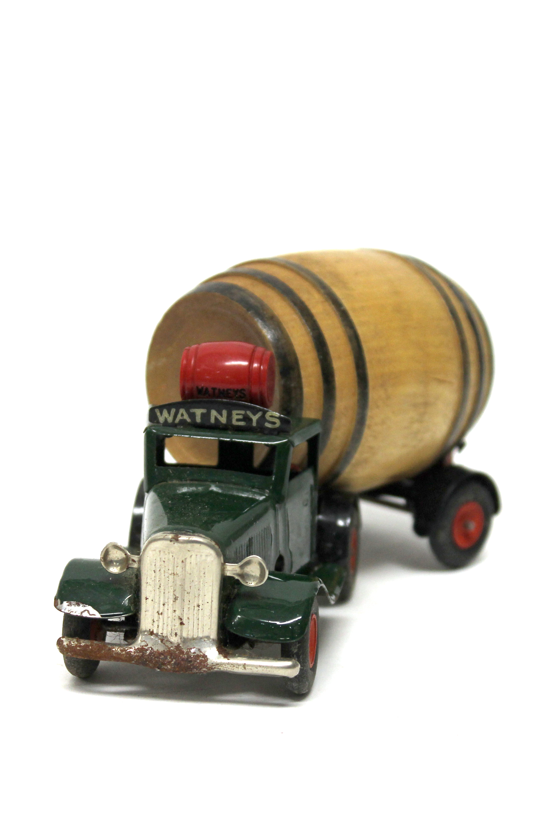 A Minic clockwork tin plate lorry, Watneys Ale, boxed. Illustrated.