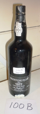 Three bottles of Skeffington 1977 port est: £50-£80 (G2)