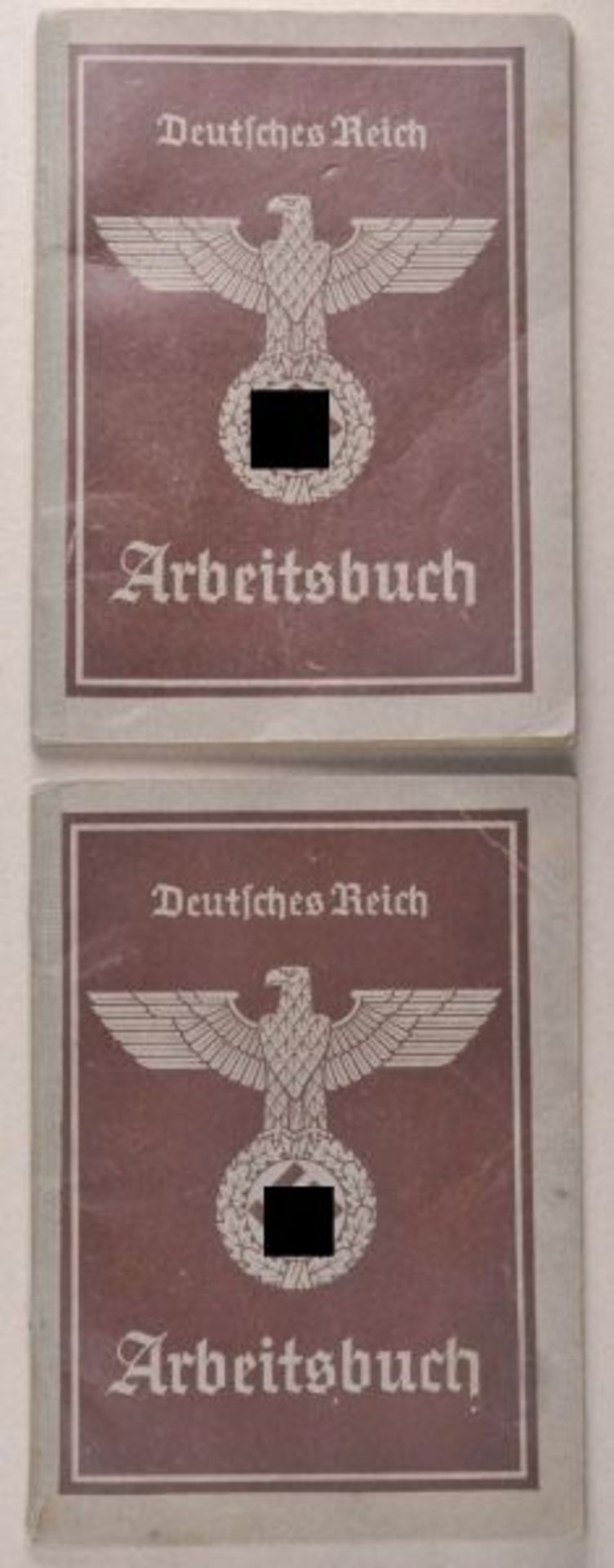 Germany (1933-1945)  Lot of two working books.  Each of the textile industry in Burladingen.