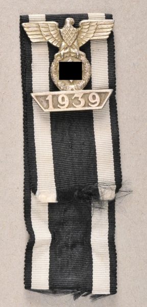 Germany (1933-1945)  Iron cross, 2nd class.  Non-ferrous metal silvered, polished edges, one