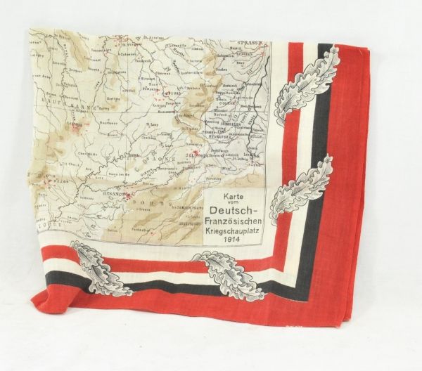 German Empire (1871-1918)  Patriotic scarf to the german-french war 1870-71.  With the delineated