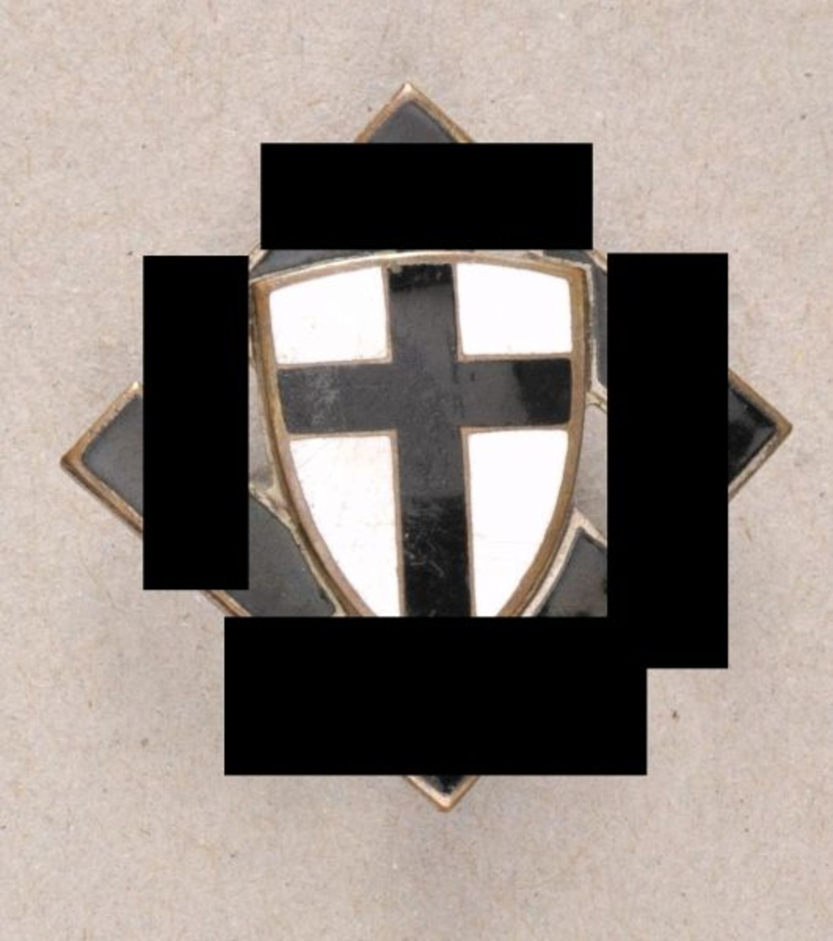 Germany (1933-1945)  RAD, taditional caps badges of the men, Arbeitsgau I/East Prussia.  Silvered,
