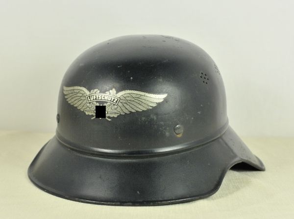Organizations  Air defence helmet (so called Gladiator helmet).  Iron painted, with emblem,