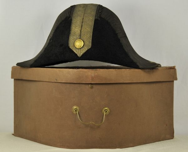 Austria  Two pointed head for K.u.K. Naval-Civil-Servants from the VIII. rank class, in box.