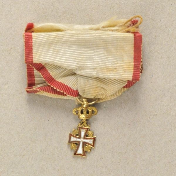 Denmark  Danebrog-Order, 2. model (Friedrich VI. - 1808-1839), Knights cross 1. class miniature.