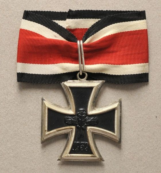 Federal Republic of Germany  Knights Cross of the Iron Cross, 1957.  Core blackened iron, frame