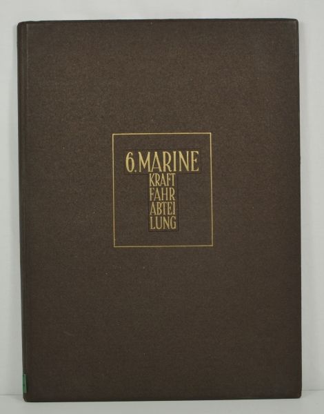 Literature  Book: 6. Marinekraftfahrabteilung.  Self published. Over size, 108 p., many, partially