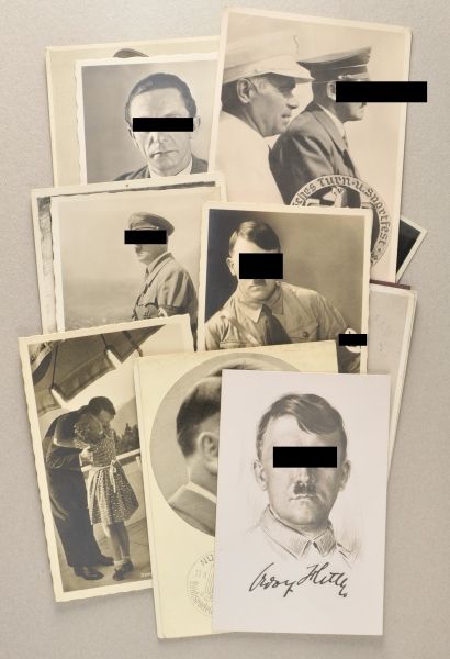 Literature  Lot of 18 Adolf Hitler postcards.  Various, some send.  Condition: II    Starting price: