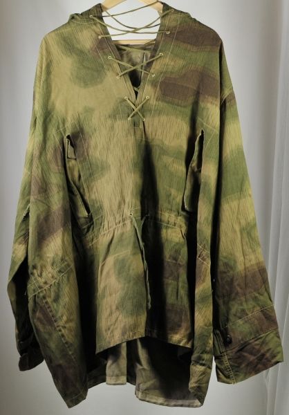 Army  Wehrmacht, camo slip-jacket.  Made from original fabric, likely tailored after the war.
