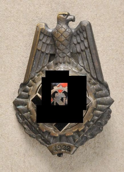 Germany (1933-1945)  Technical-Aid-Service (TENO) Honor Decoration 1922.  Bronced, partially