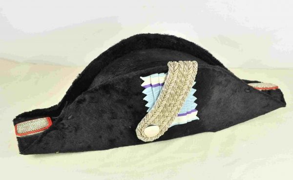 Bavaria  Military Order of st. George, head for the uniform of a knight of the order.  Black mohair,
