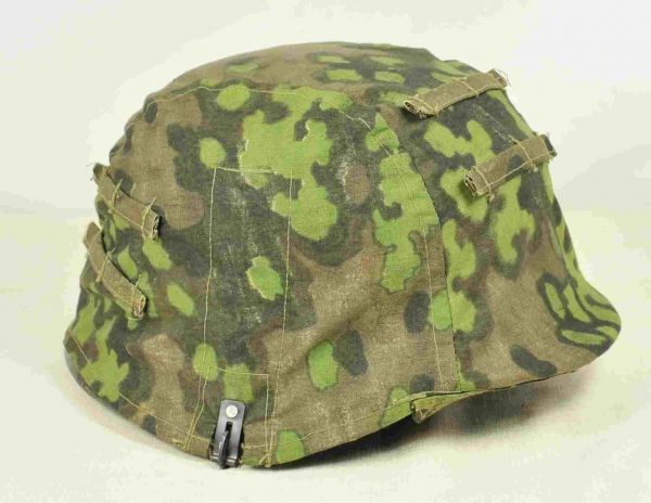 Army  Collectors Copy: helmet cover.  Both sides with camo, with hooks.  Condition: II    Starting