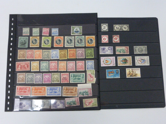 Stamps - Range of Barbados, (approx 60) mainly mint stamps from 1892 (watermarks unchecked)