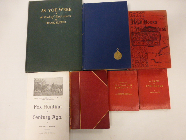 Books - Fox Hunting, `As You Were` by Frank Slater, `The Gold Rushes` by W E Morrell, `The Spirit