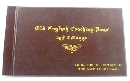 J.C. MAGGS ""Old English Coaching Inns"" from The Collection of The Late Lord Dewar, a folio of