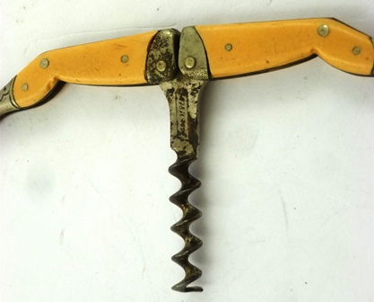 A GERMAN NOVELTY CORKSCREW fashioned as two booted lady`s legs - Image 4 of 4