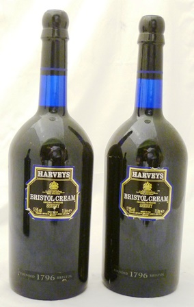 HARVEYS BRISTOL CREAM, 2 x litre bottles