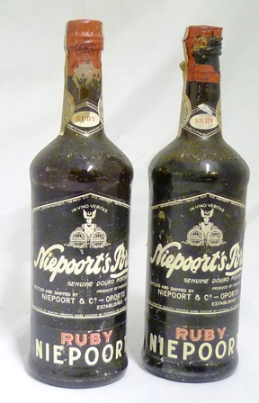 NIEPOORT`S PORT (very old), 2 bottles