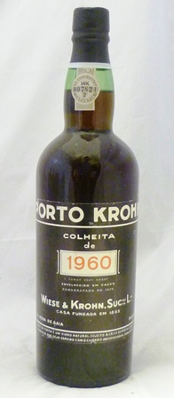 KROHN COLHEITA 1960 Vintage Port, 1 bottle