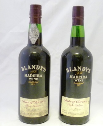 BLANDY`S J.B. MADEIRA, Duke of Clarence, 2 bottles