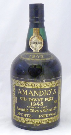 AMANDIO`S 1945 Old Tawny Port, matured in wood, Amandio Silva & Filhos, 1 bottle